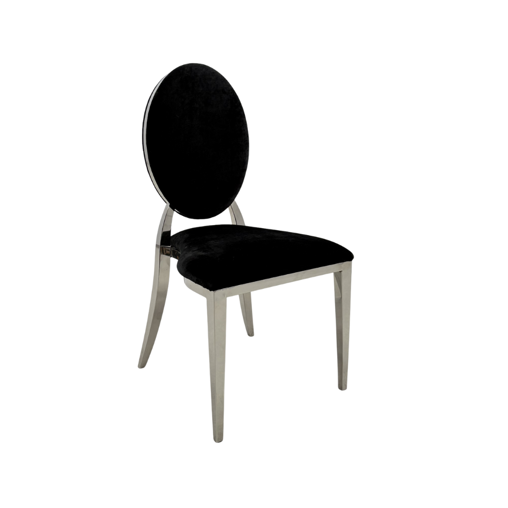 Silver Oval Chair UAE