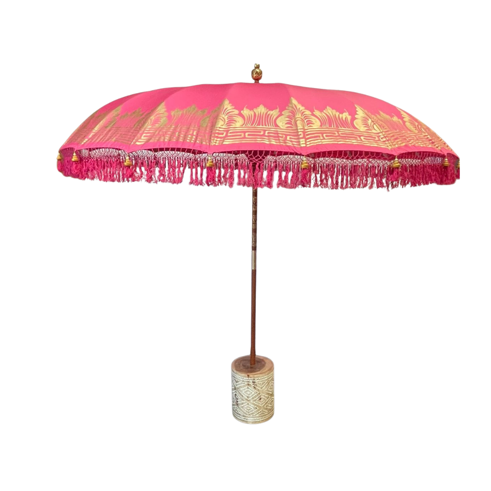 Bali Parosal Dark Pink Umbrellas