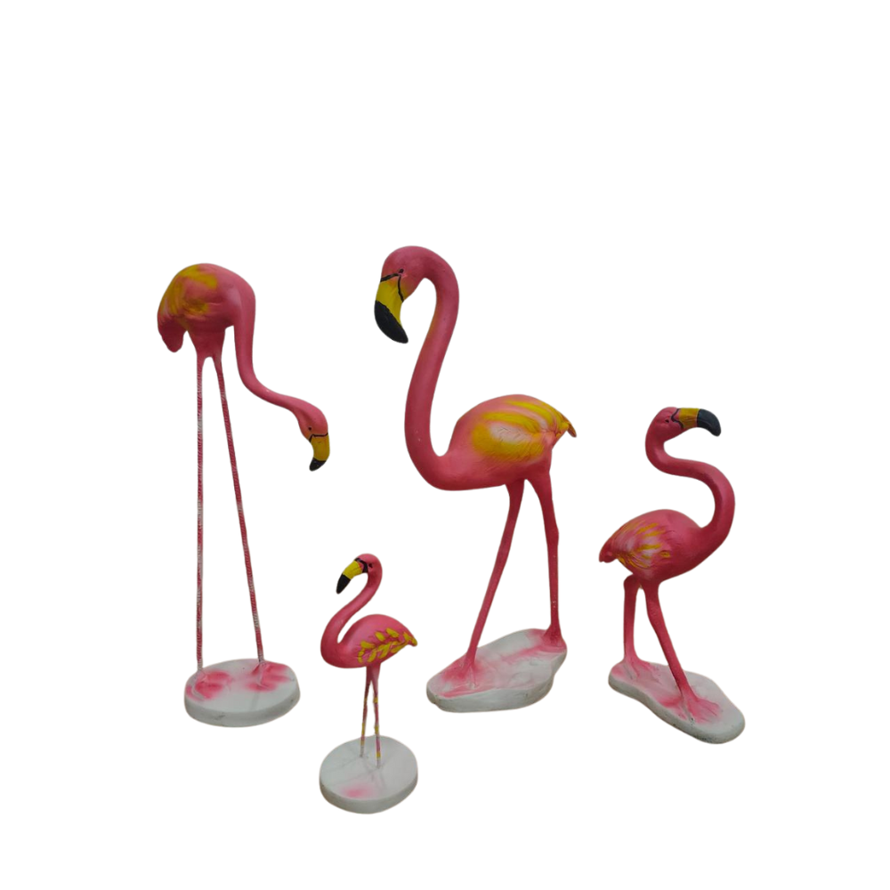 Flamingo set of 4