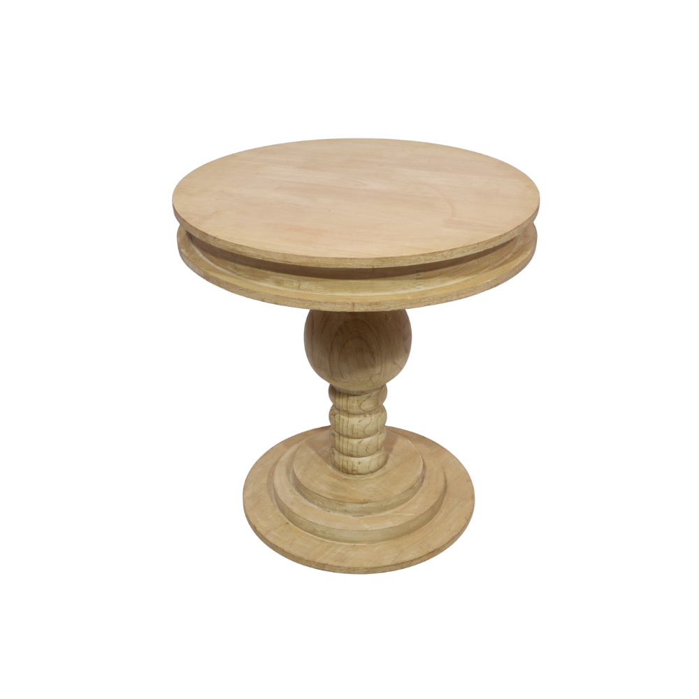 Bistro Wooden Round Table