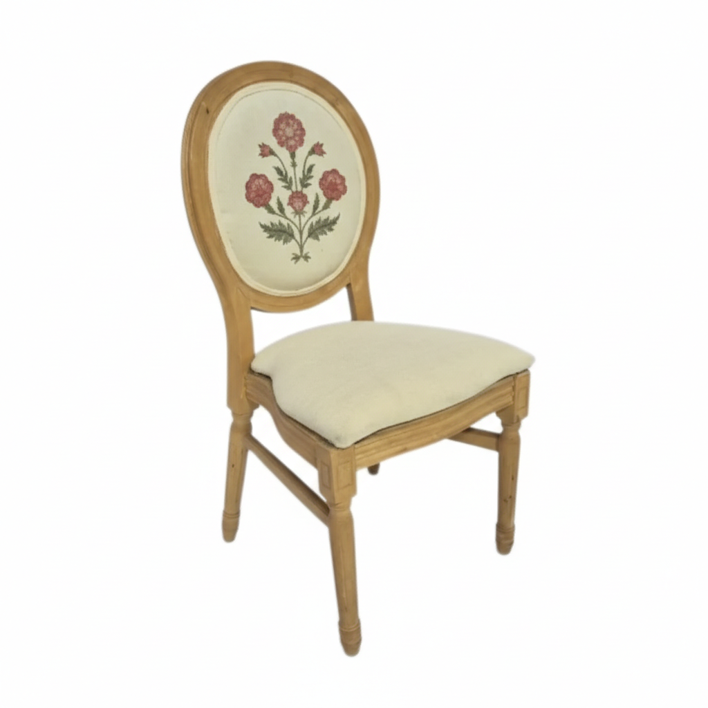 New Floral Victorian Chair