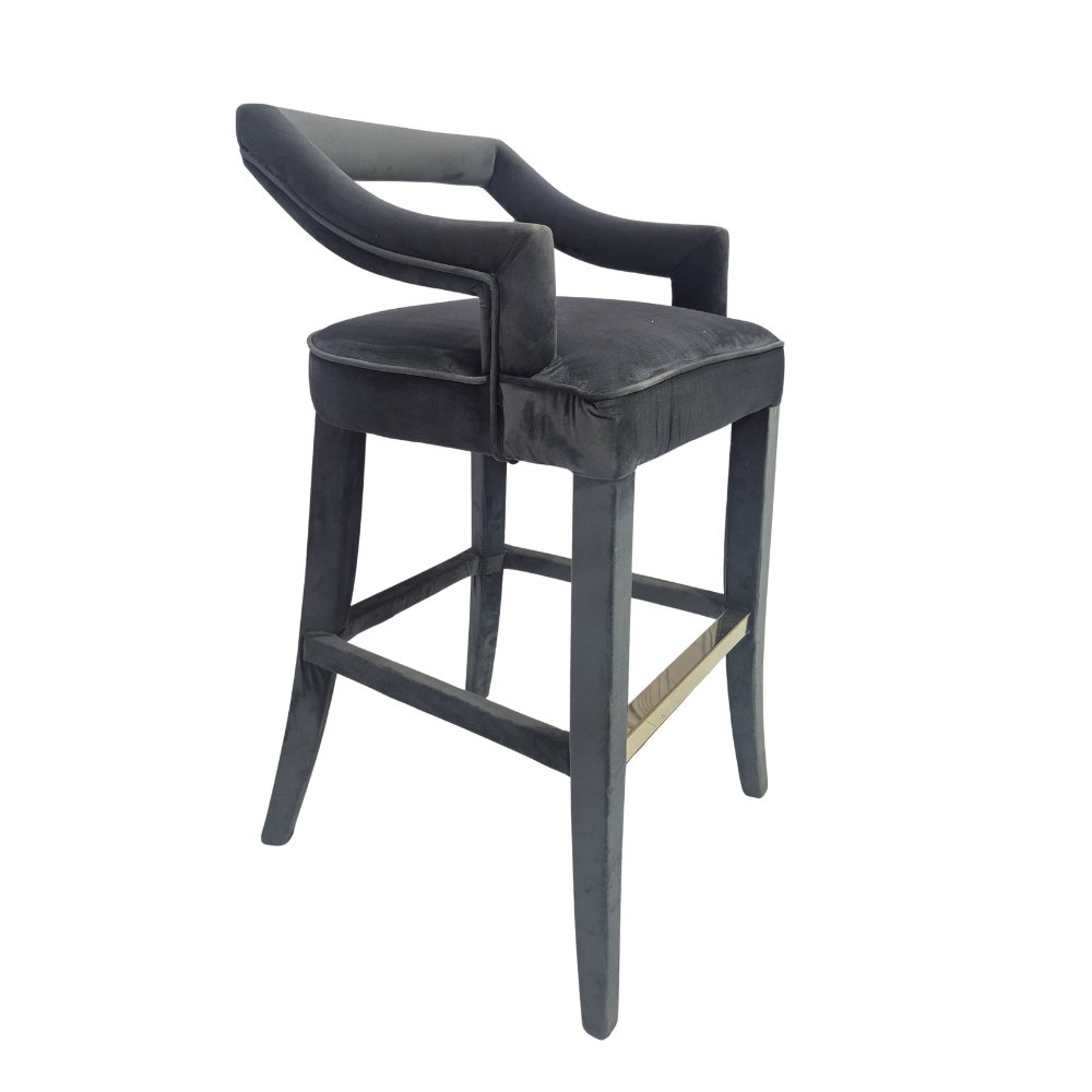 Suede Bar Chair