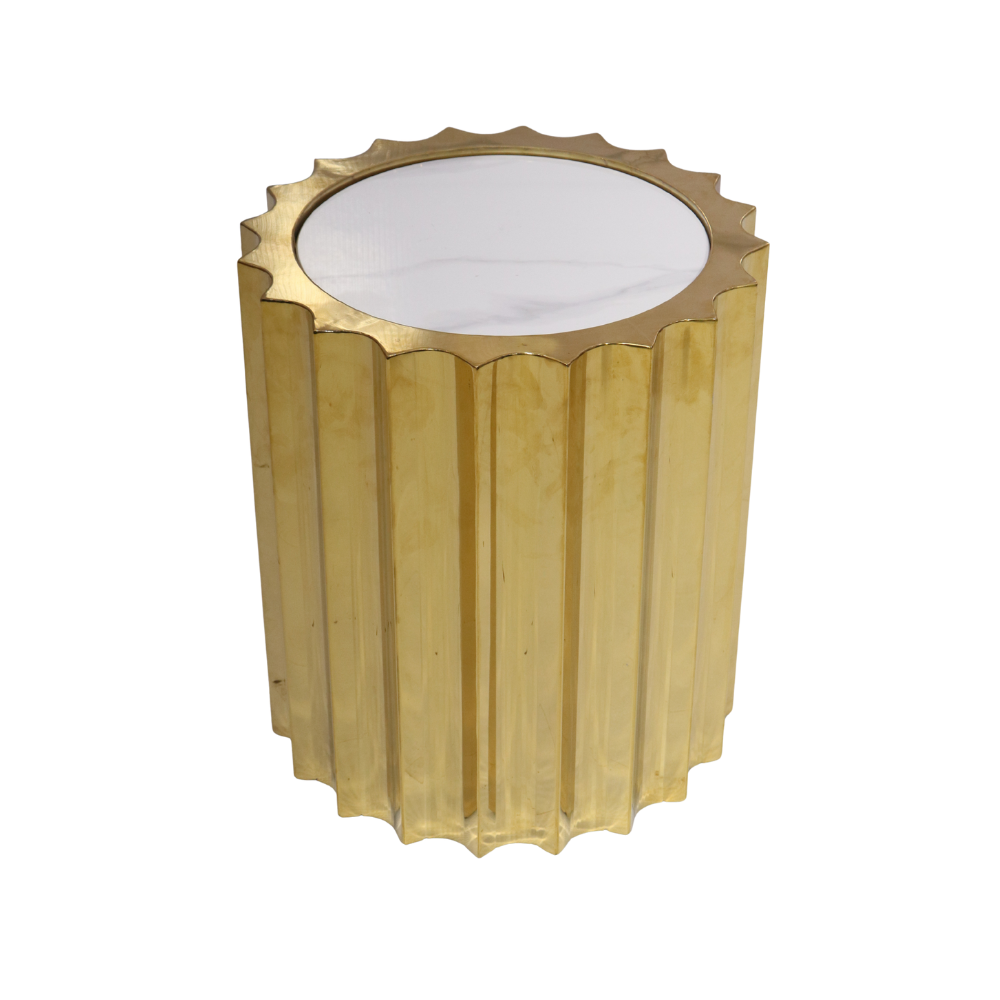 Gold Side Table