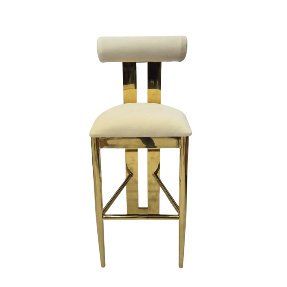 Bolster Back Bar Chair