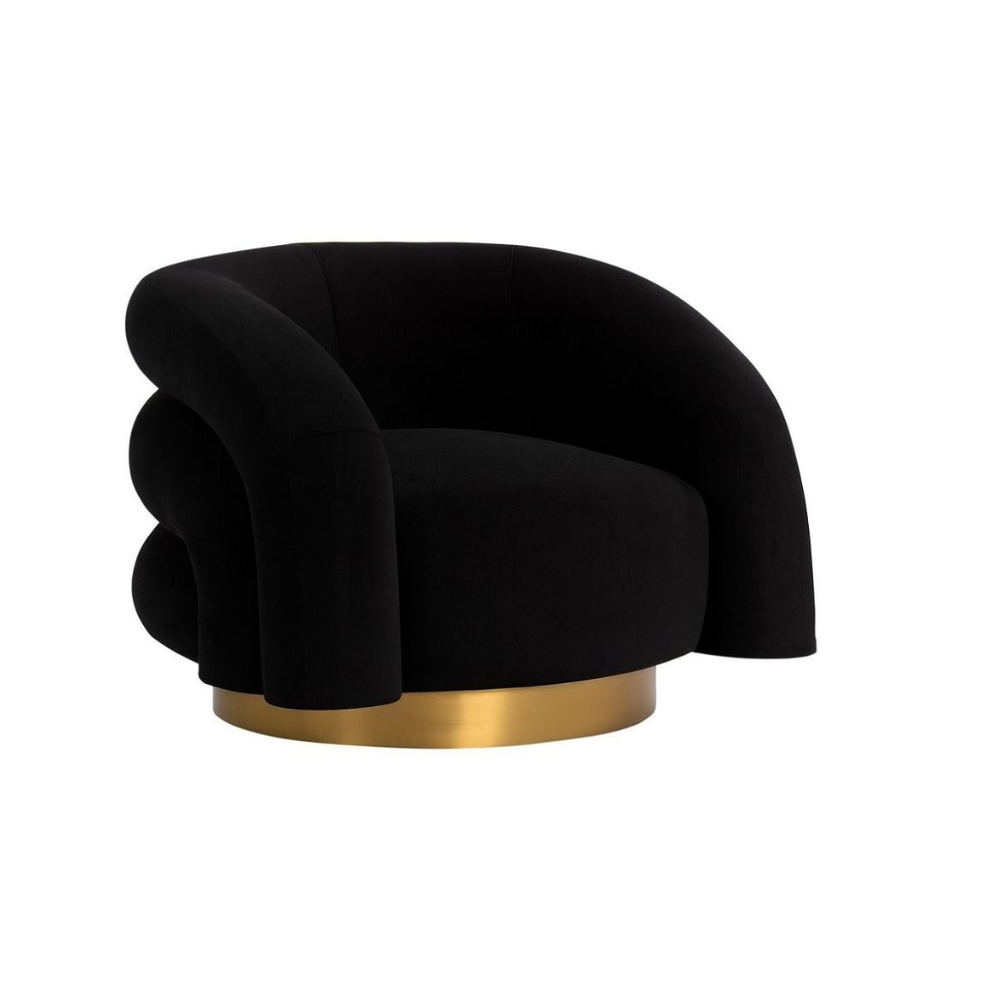 Teddy Sofa Black Single Seater