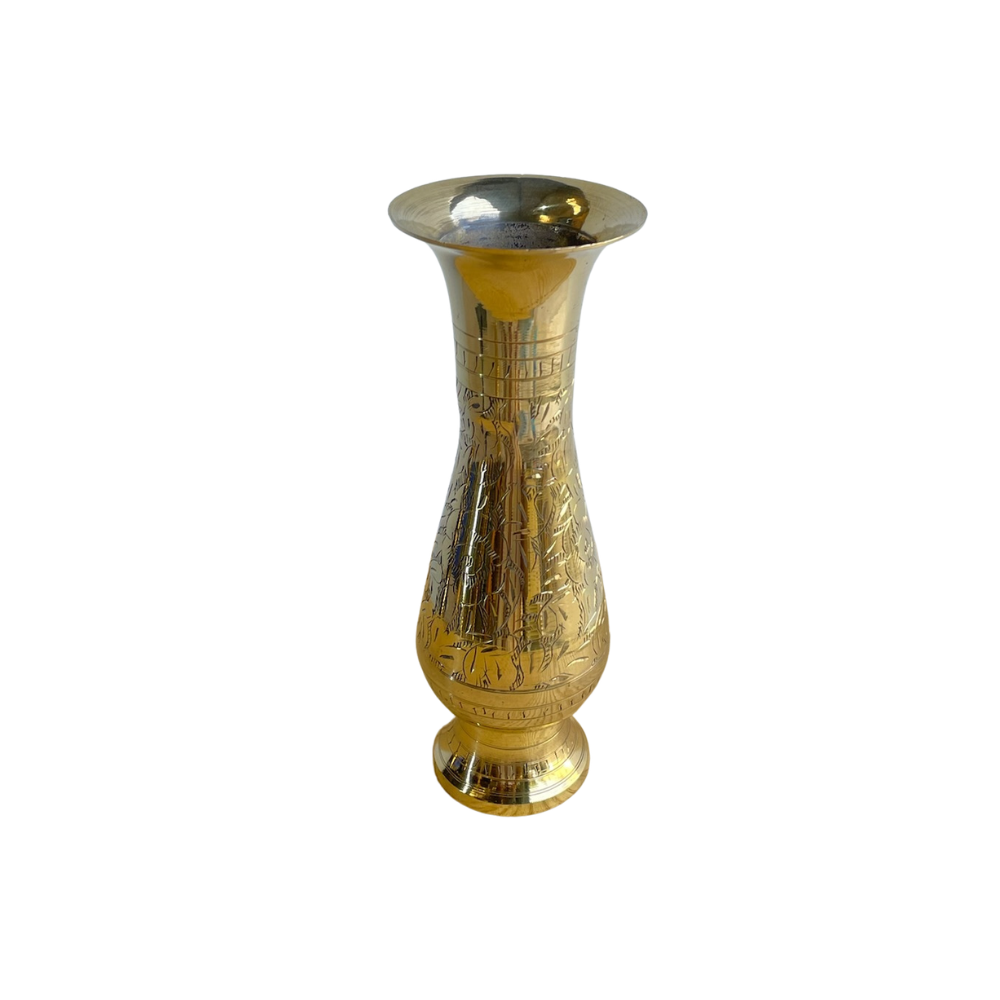 Brass Flower Table Vase Medium