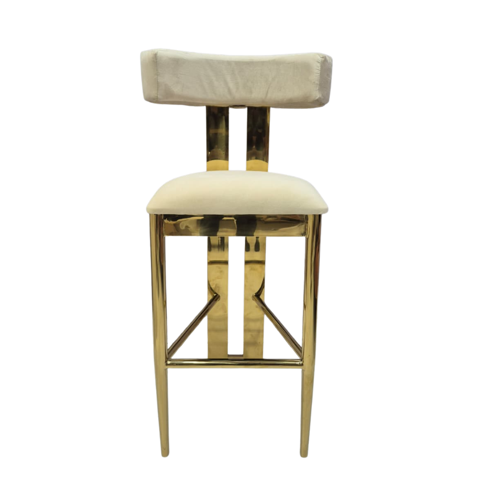 Curved Back Bar Chair