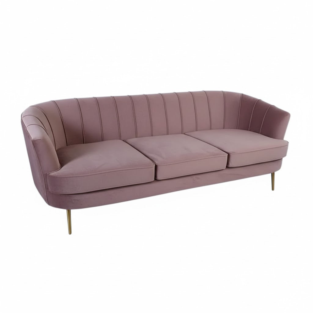 Blush Three Seater Sofa