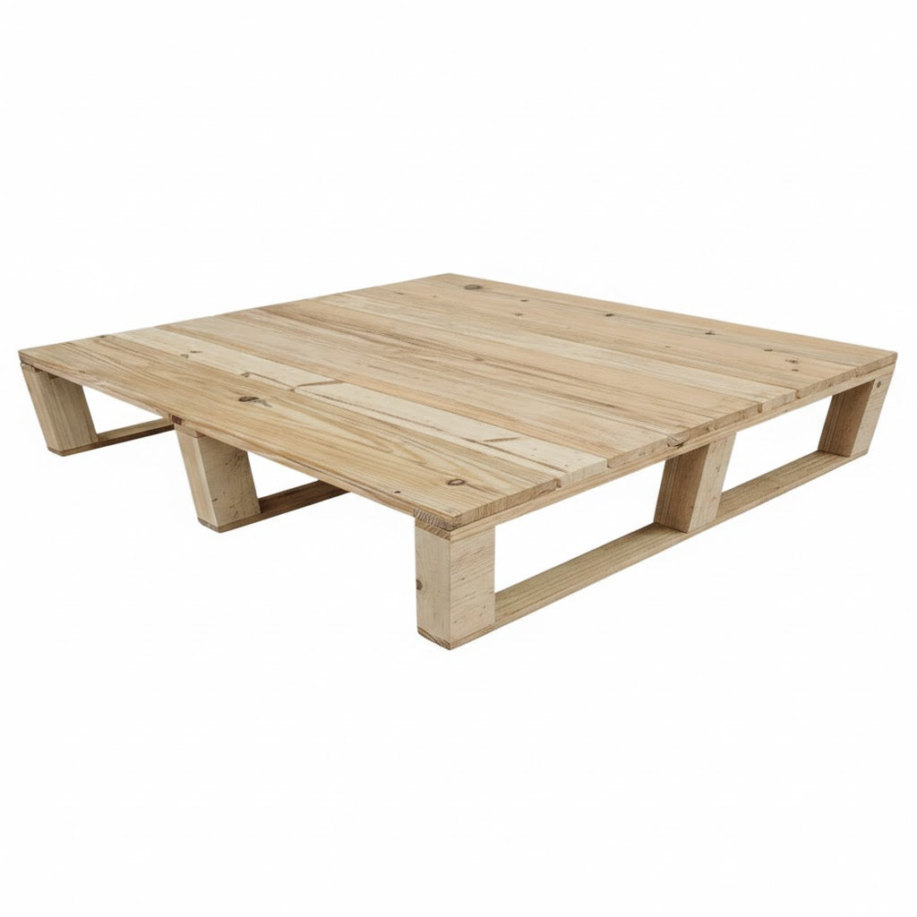 Low Wooden Dining Table