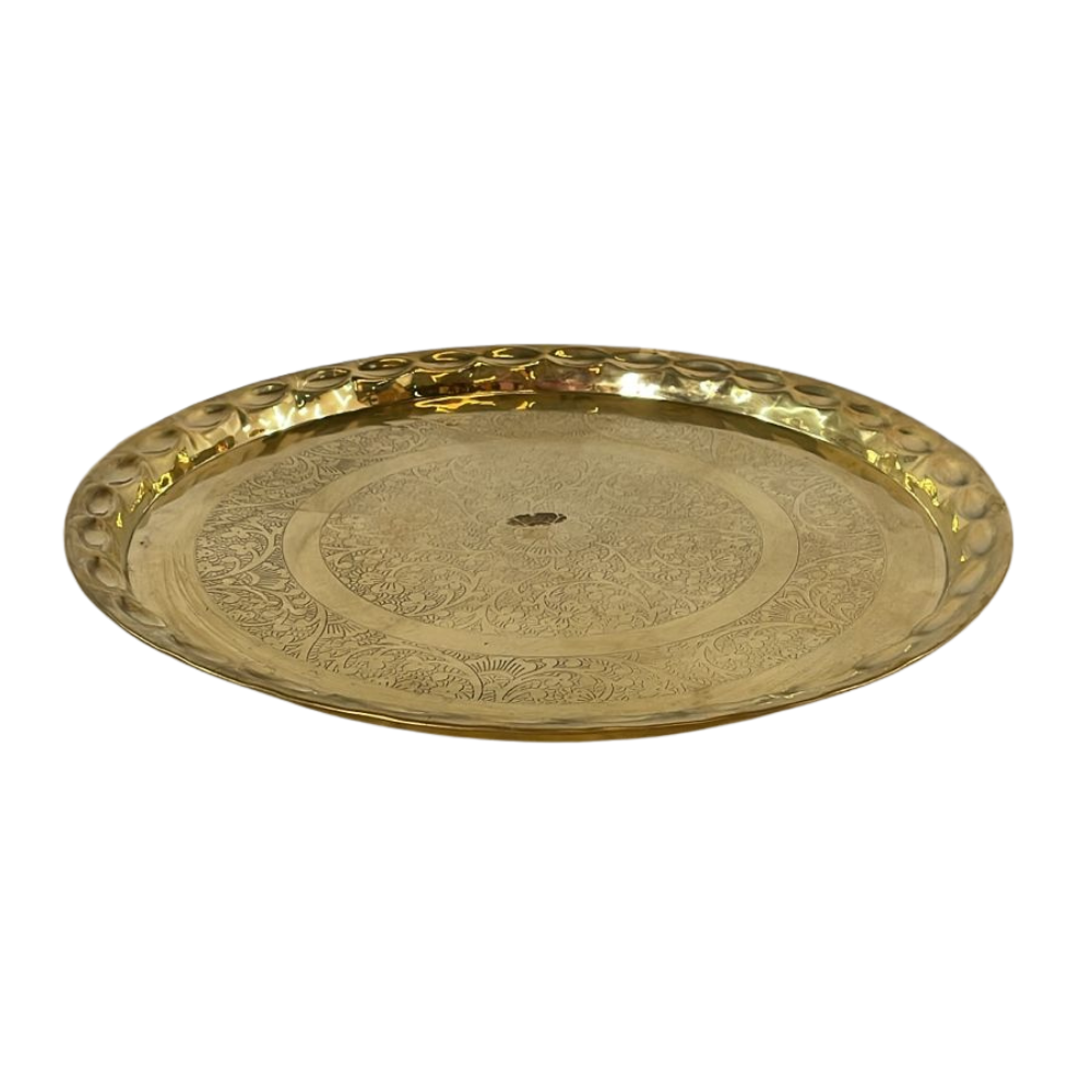 Brass Plate Stand