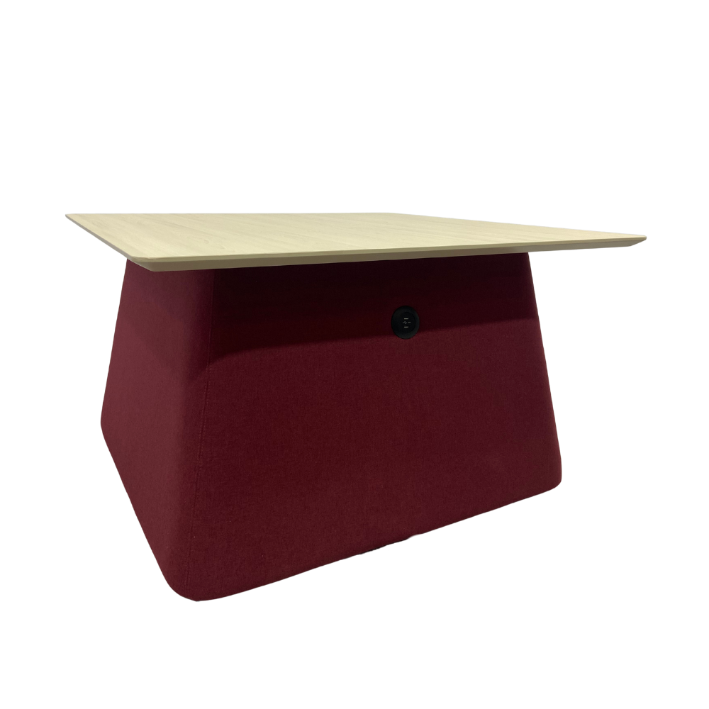 Cafe Table Maroon