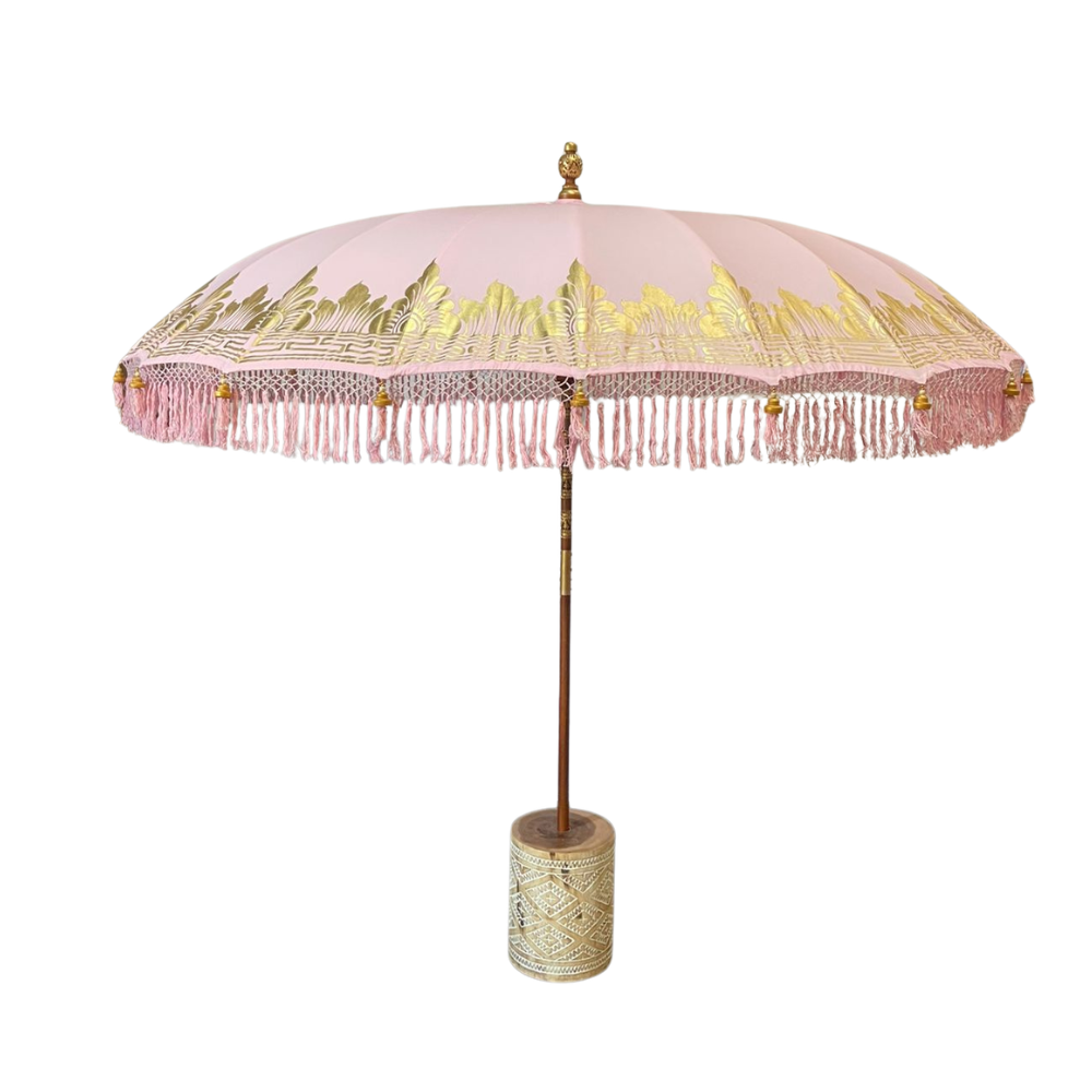Bali Parosal Light Pink Umbrellas