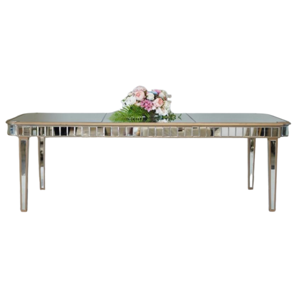 Curve Mirror Dining Table