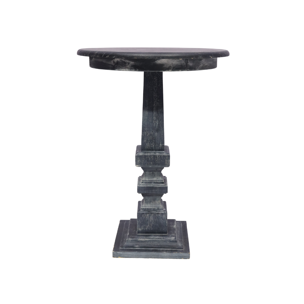 Black Rustic Cocktail Table