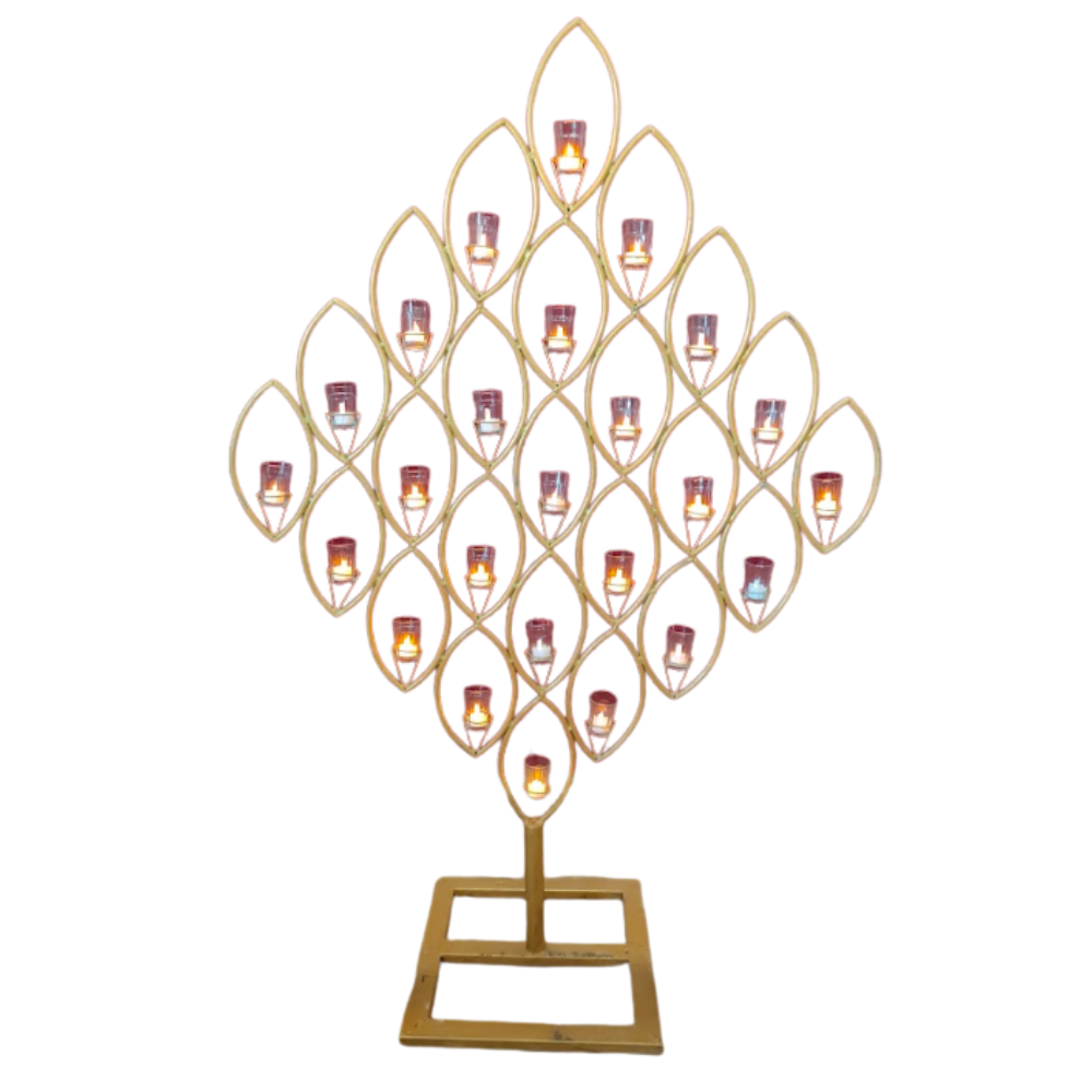 Ring Frame Diya Stand