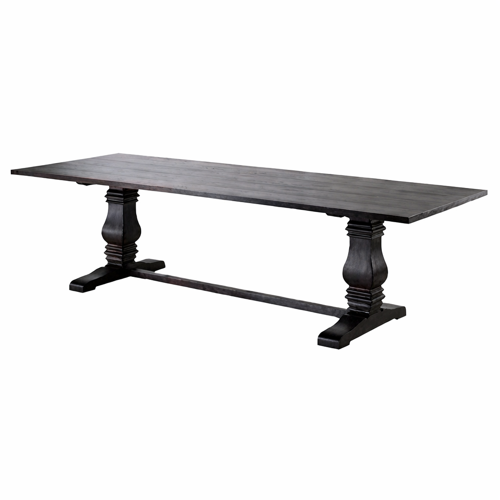 Black Wooden Dining Table
