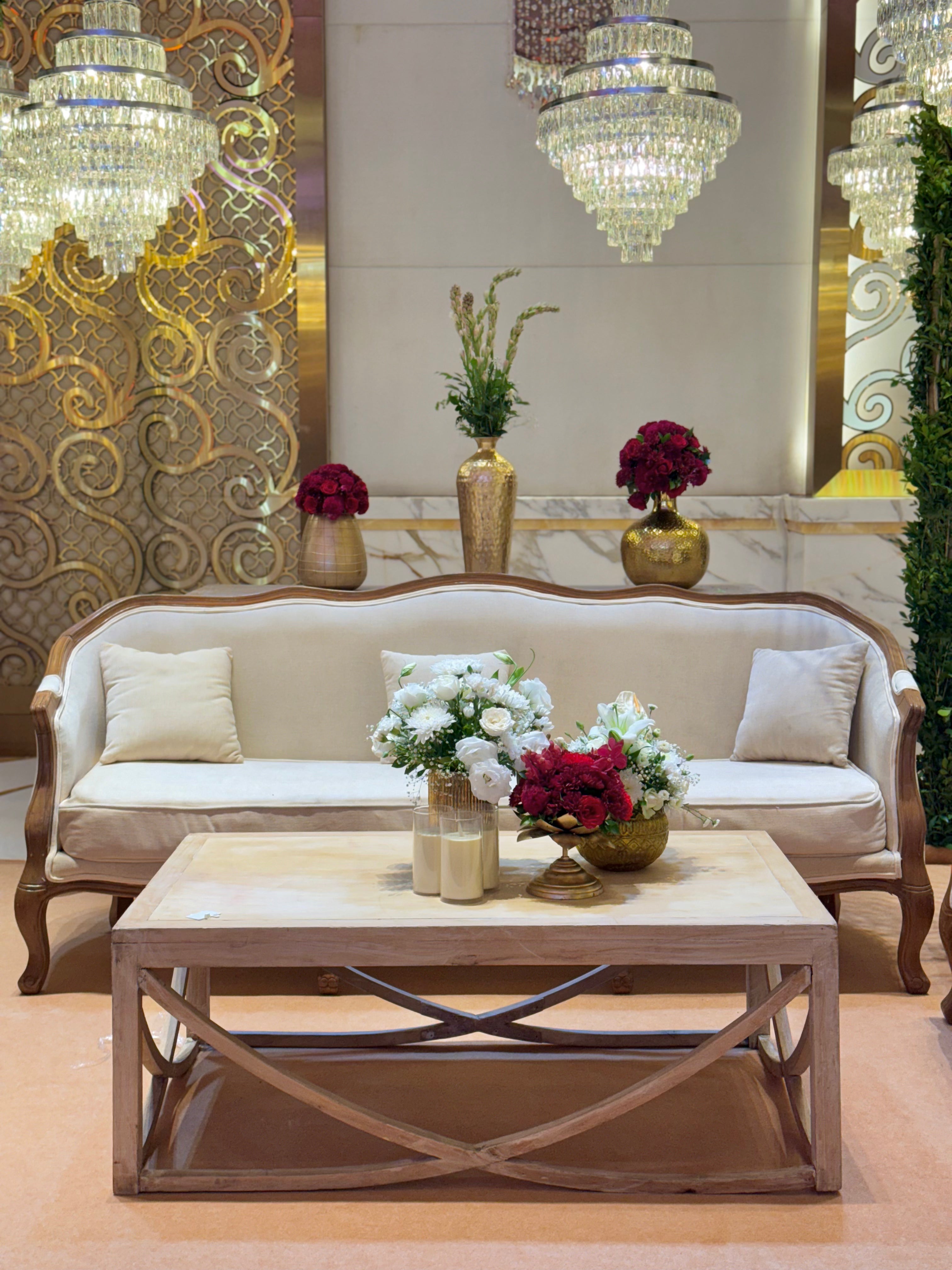 Vintage Three Seater Sofa