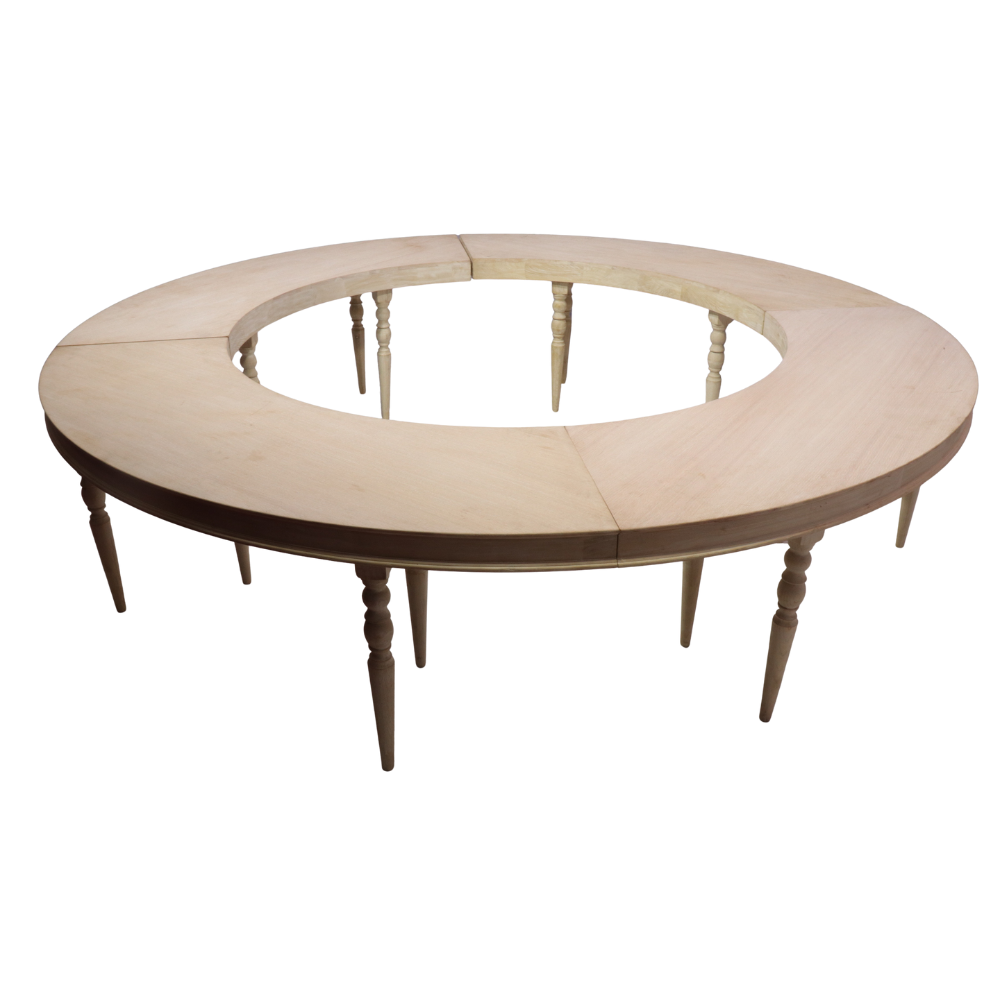 Wooden Moon Dining Table