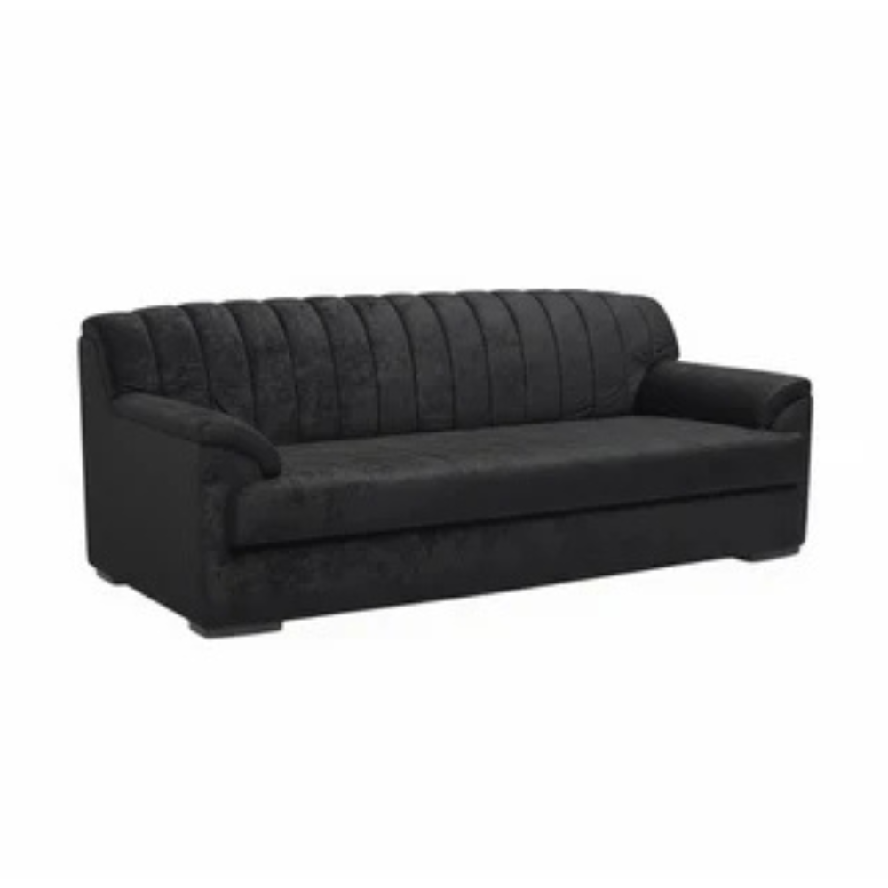 Black Cocktail Three Seater Sofa