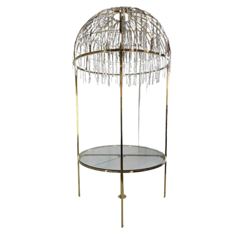 Crystal Gazebo Table Set