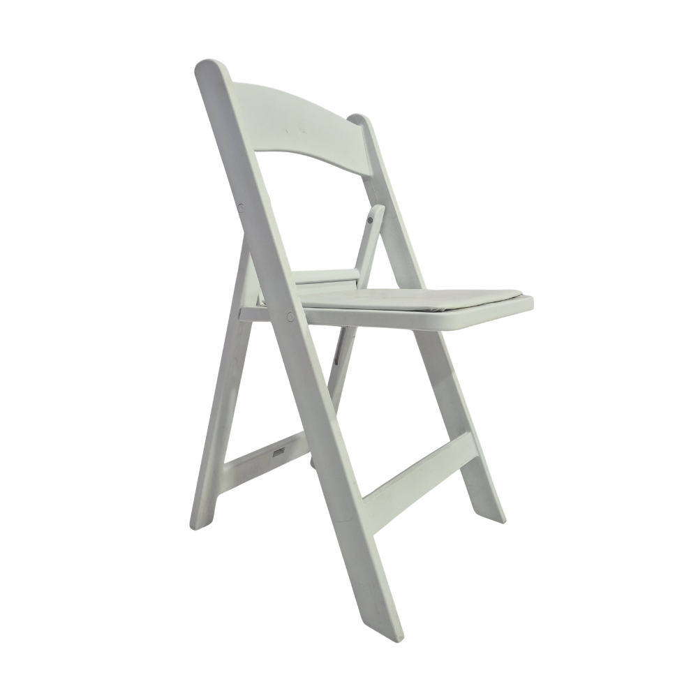 White Folding Chair