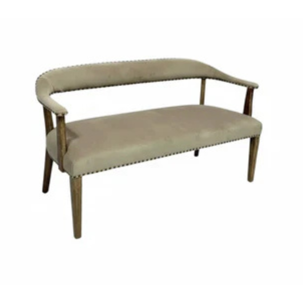 Vintage Grey Three Seater Sofa