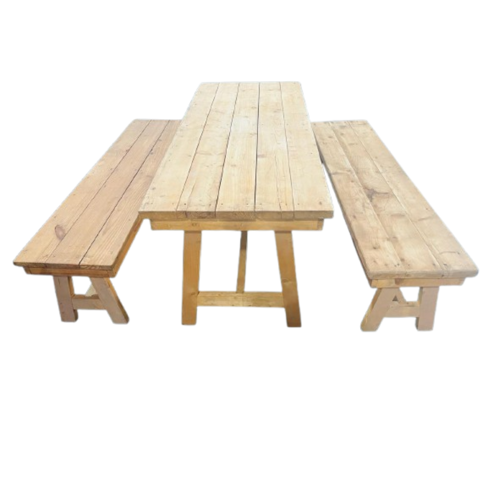 Garden Bench Set