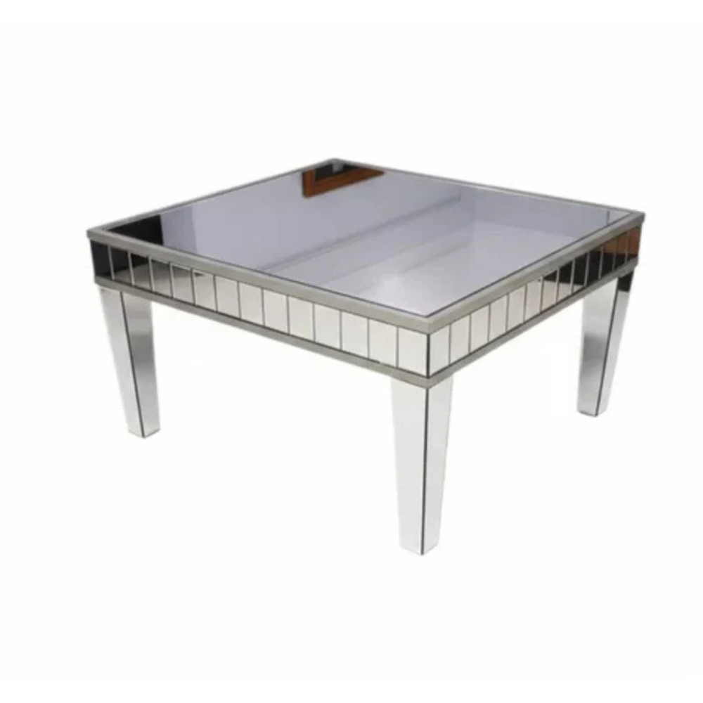 Silver Mirror Coffee Table