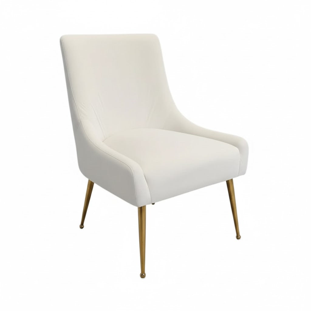 Club Chair White