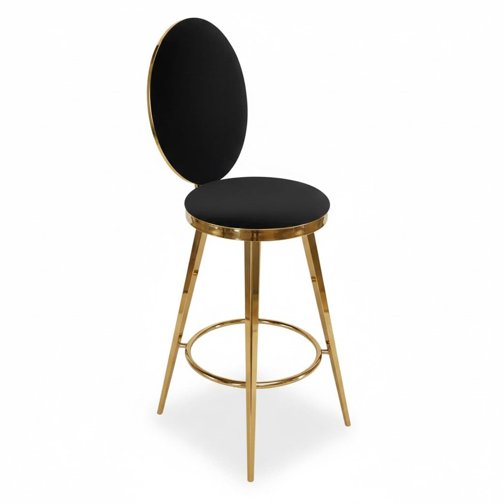 Oval Back Bar Chair